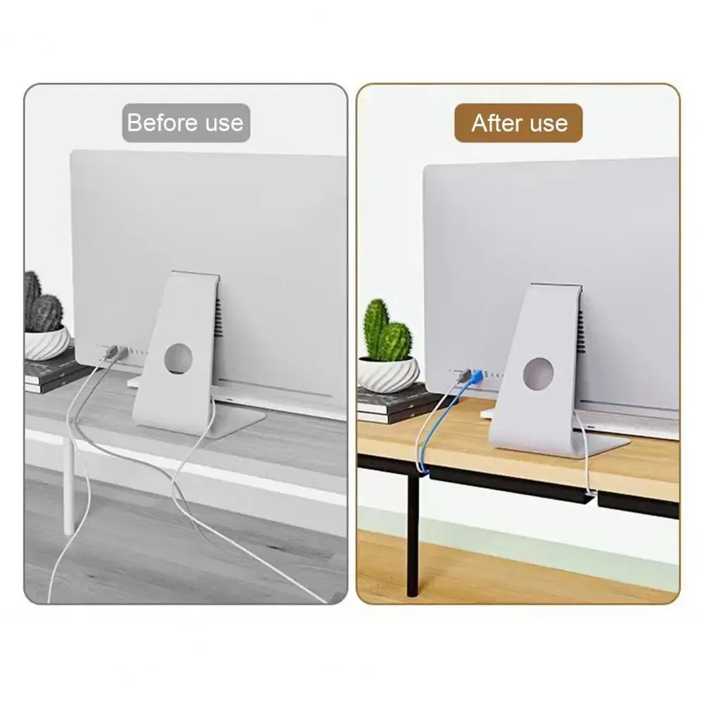 Under Desk Cable Tray Wire Management Organizer