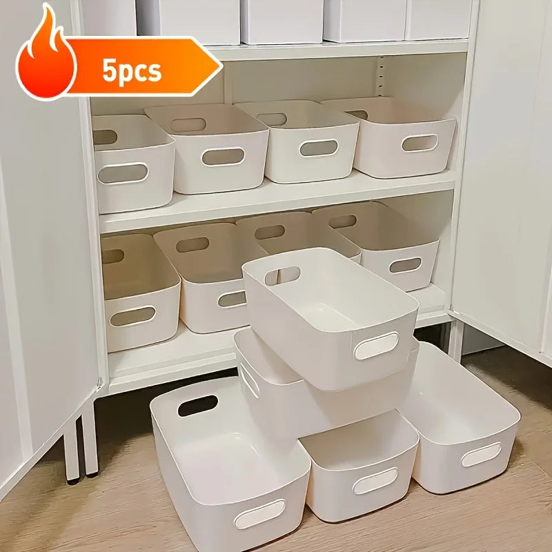 5-Piece Stackable Storage Box Set