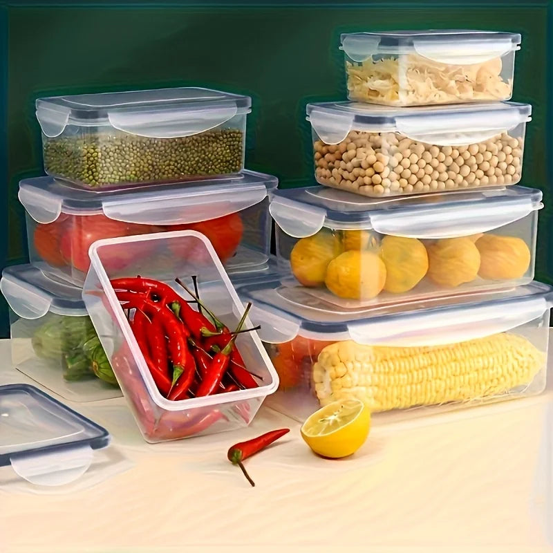 Clear Airtight Food Storage Container Set