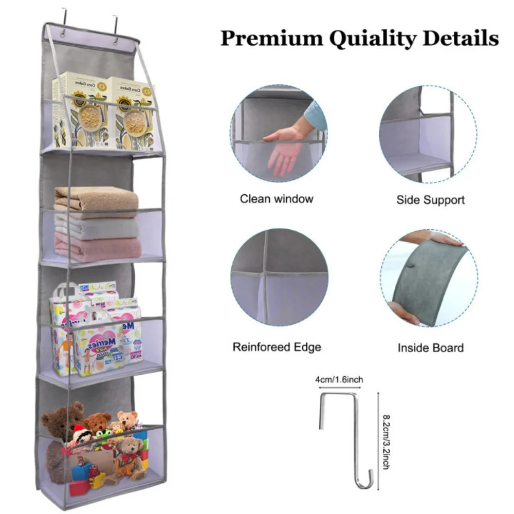Over-Door Hanging Storage Organizer
