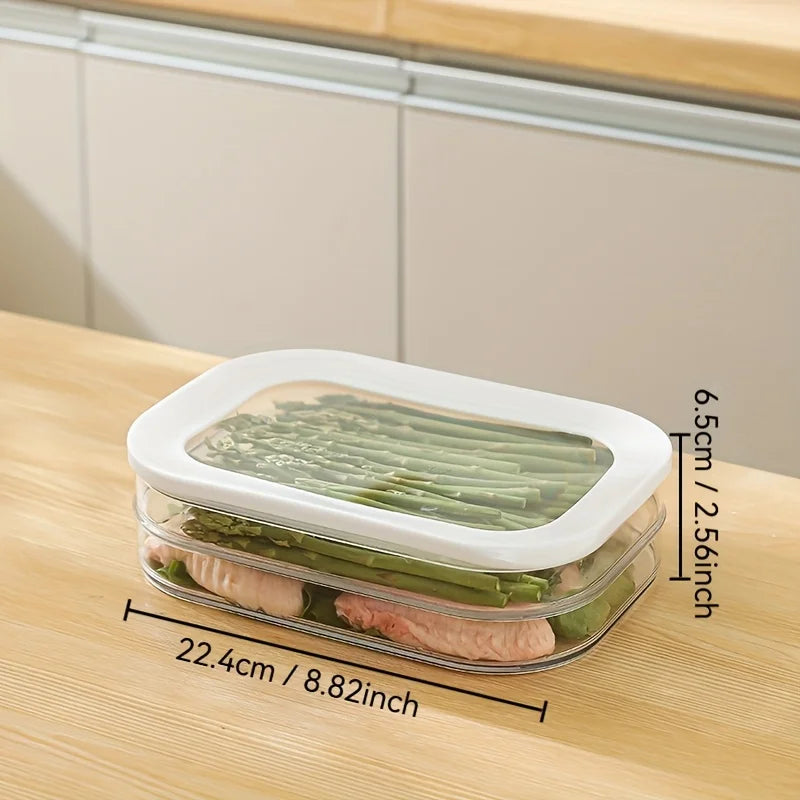 Stackable Fridge Meat Storage Container