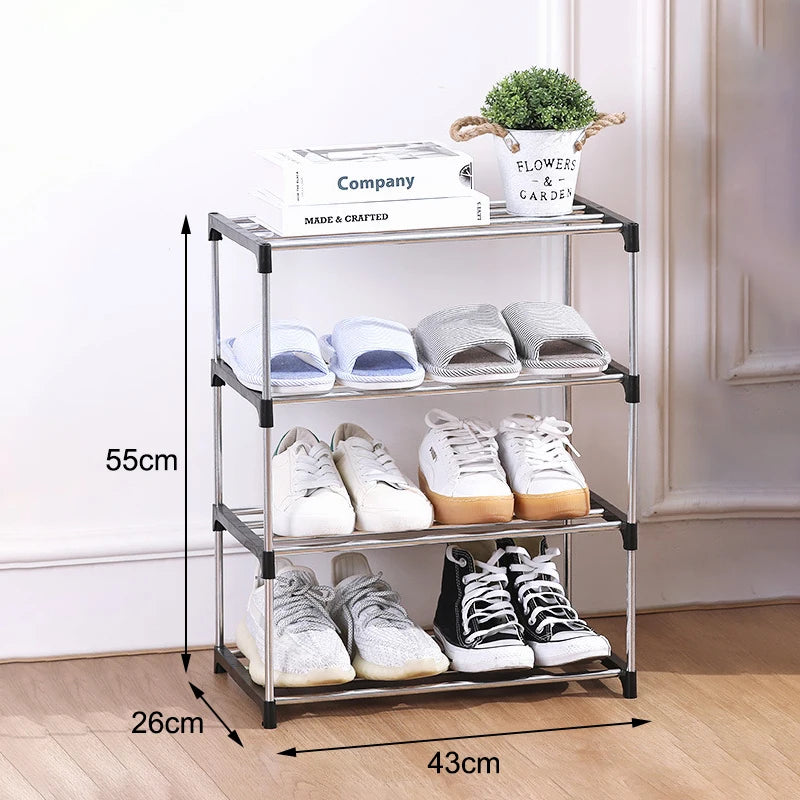 Multi-Layer Space-Saving Shoe Rack