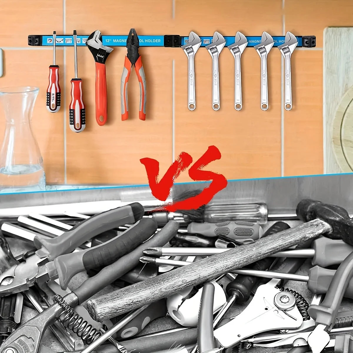 Magnetic Tool Holder Bar