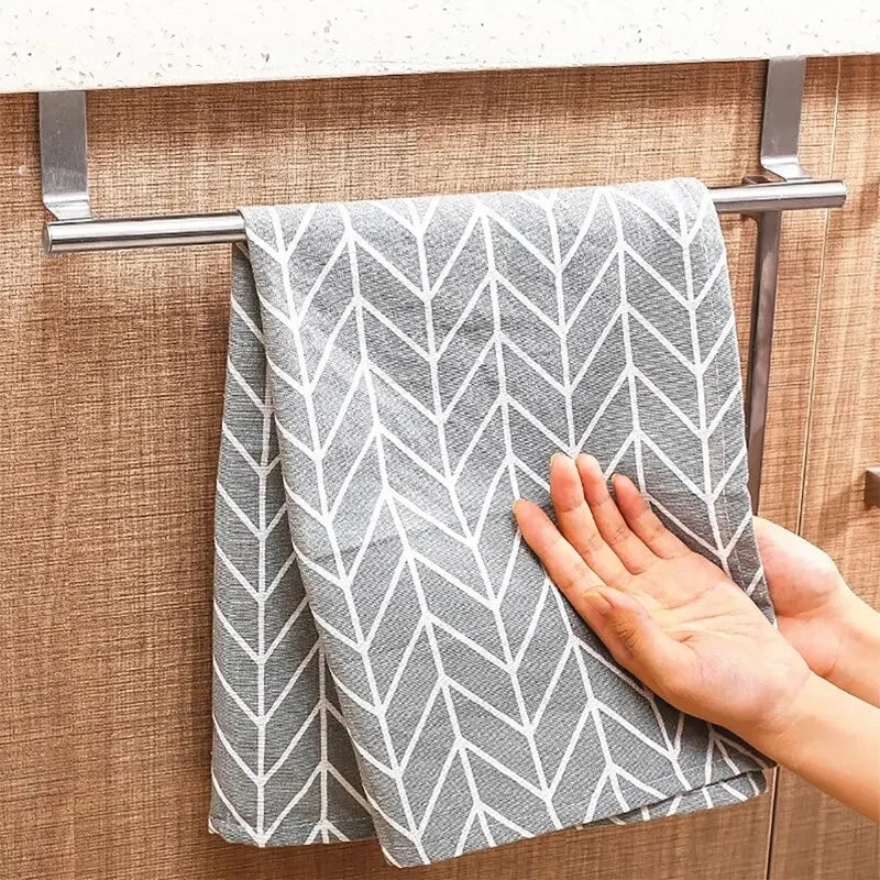 Stainless Steel Cabinet Door Towel Bar