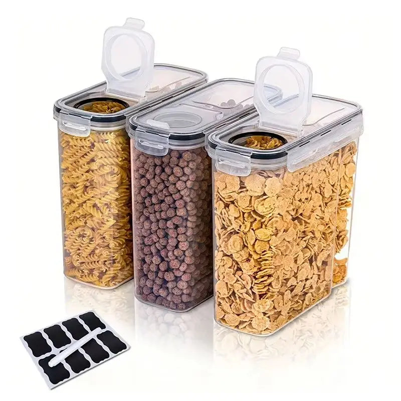 Airtight Grain Storage Container Set of 3