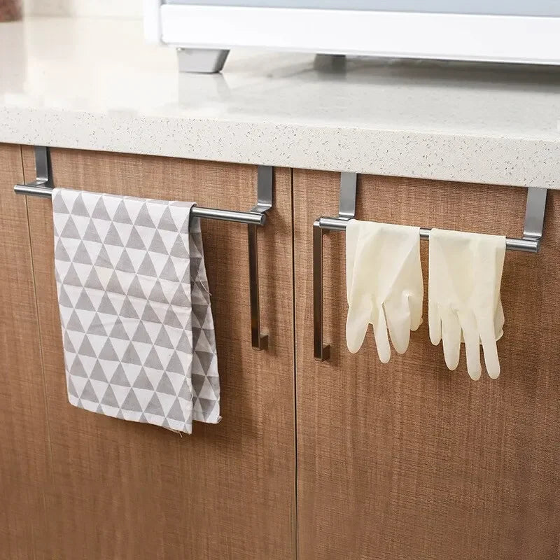 Stainless Steel Cabinet Door Towel Bar