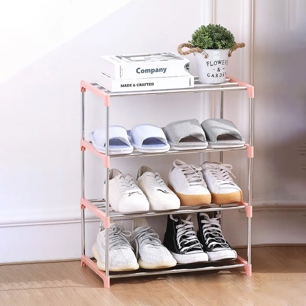 Multi-Layer Space-Saving Shoe Rack