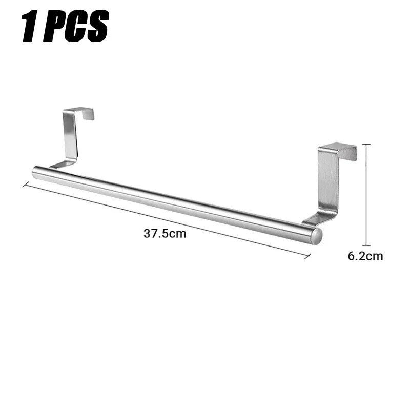 Stainless Steel Cabinet Door Towel Bar