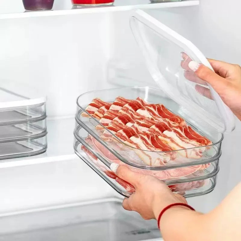 Stackable Fridge Meat Storage Container