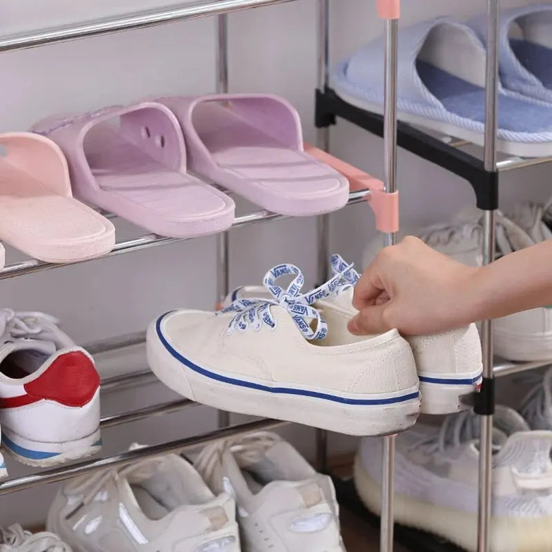 Multi-Layer Space-Saving Shoe Rack
