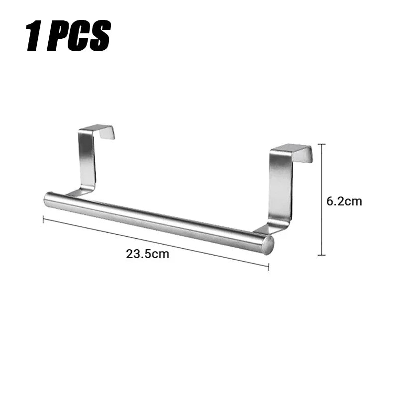 Stainless Steel Cabinet Door Towel Bar