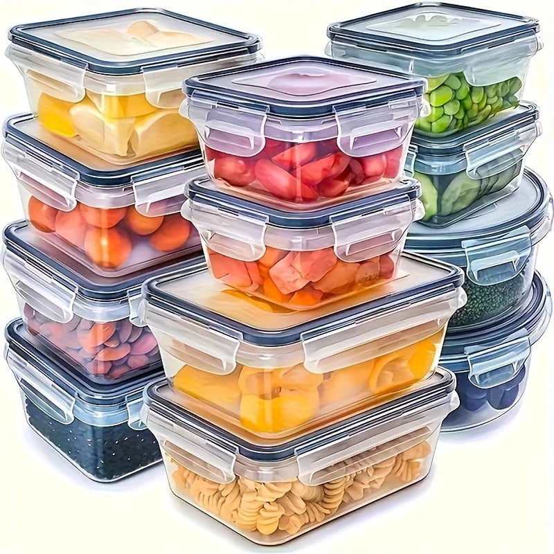Clear Airtight Food Storage Container Set