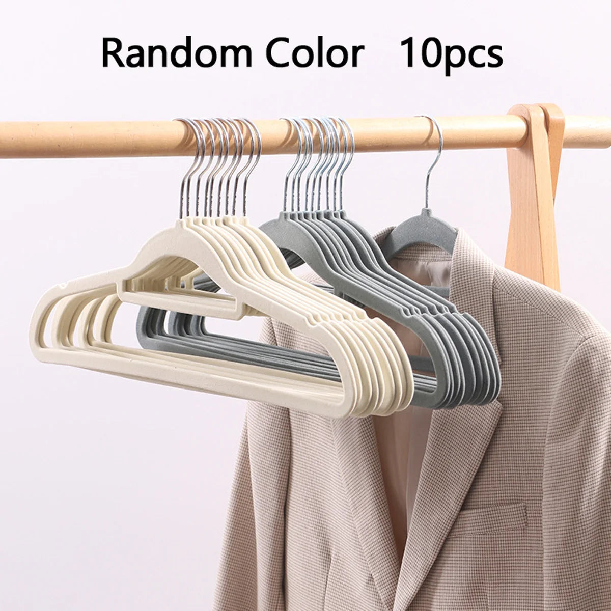 Premium Velvet Non-Slip Hangers Set