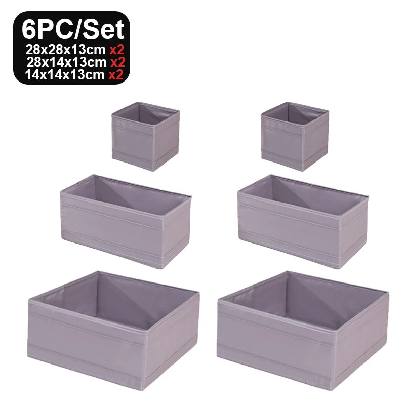 Foldable Oxford Drawer Storage Box Set