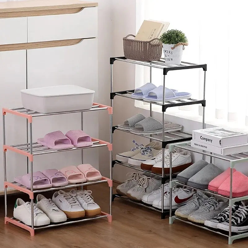 Multi-Layer Space-Saving Shoe Rack