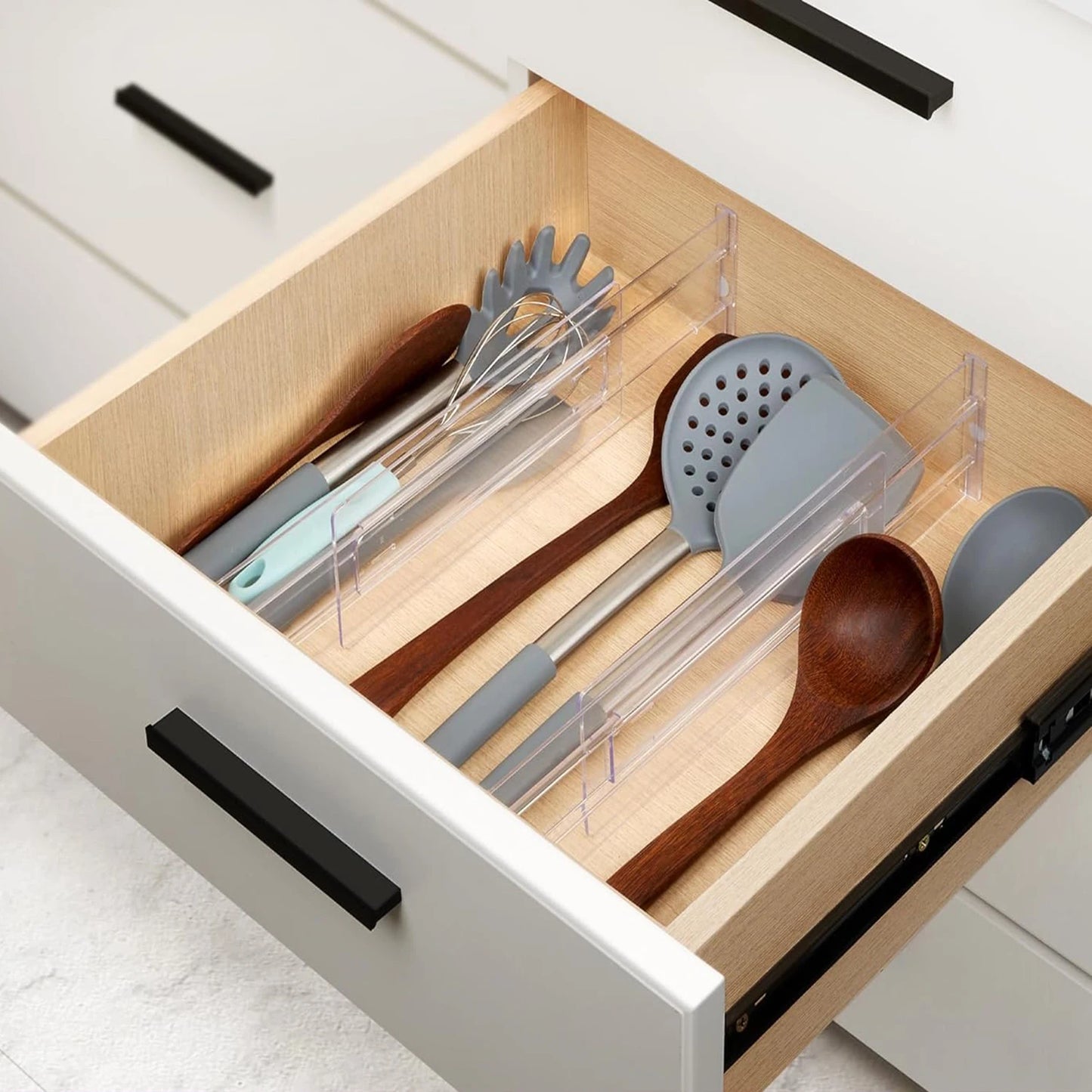 Adjustable Drawer Dividers Expandable Organizer