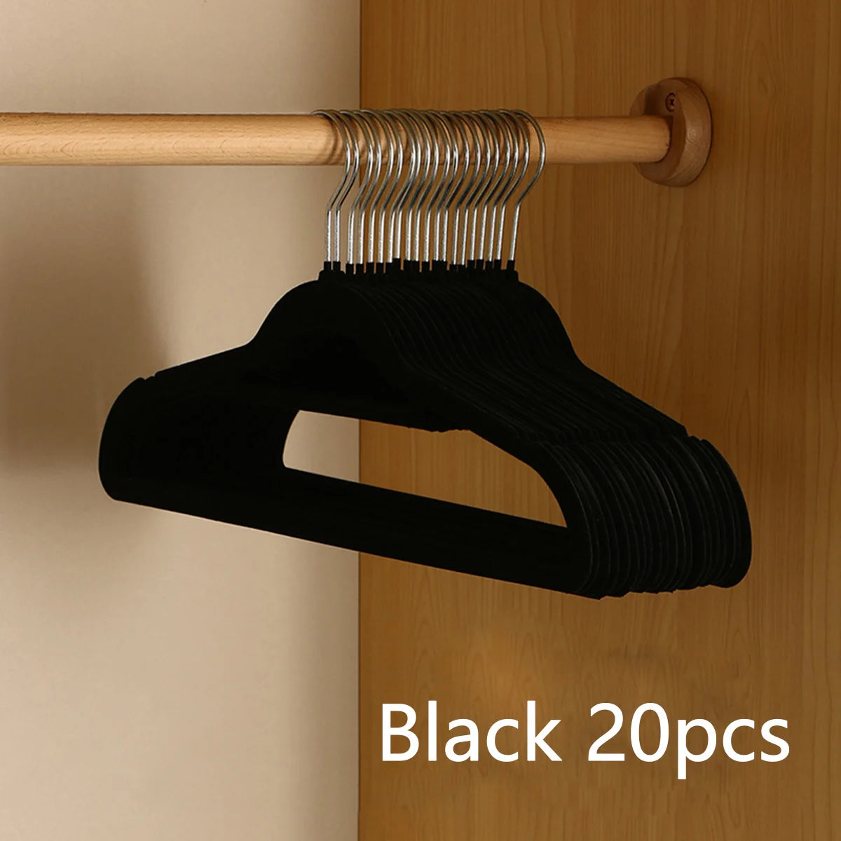 Premium Velvet Non-Slip Hangers Set