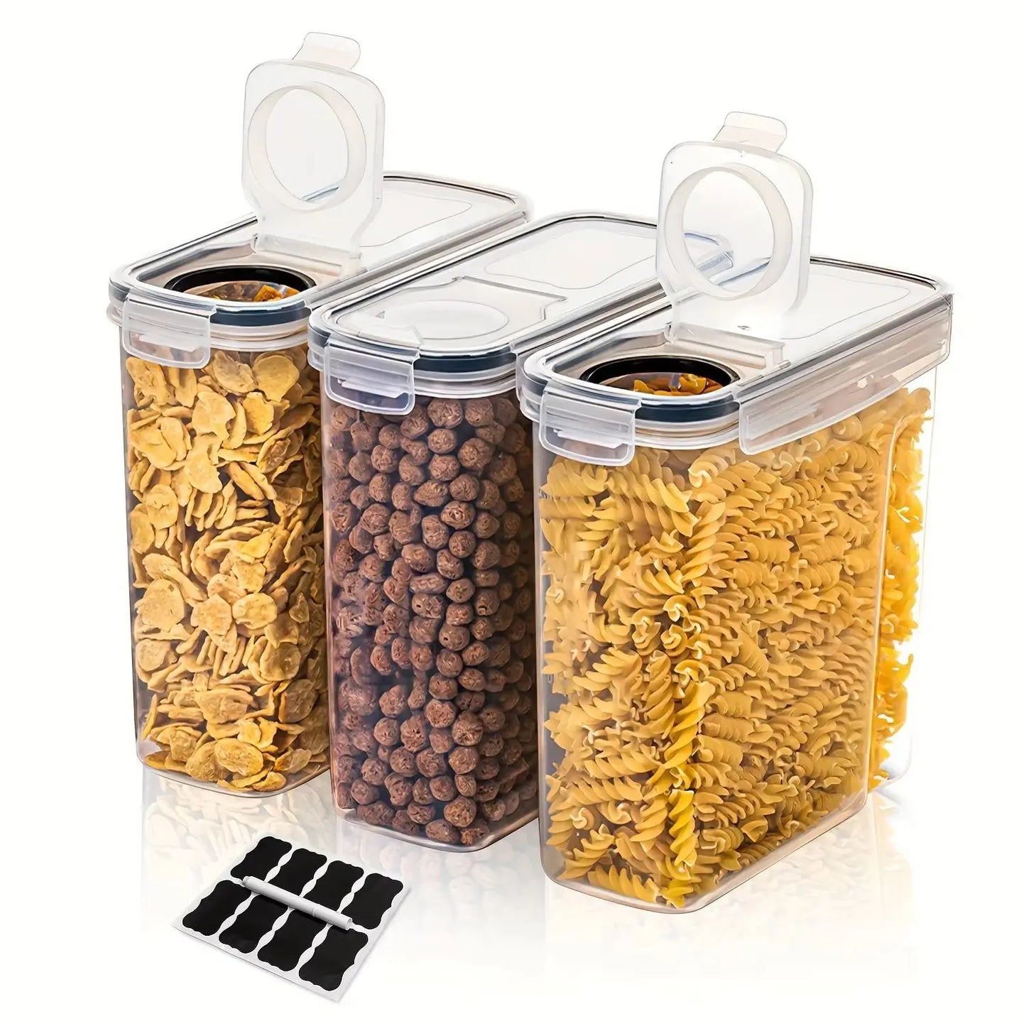 Airtight Grain Storage Container Set of 3
