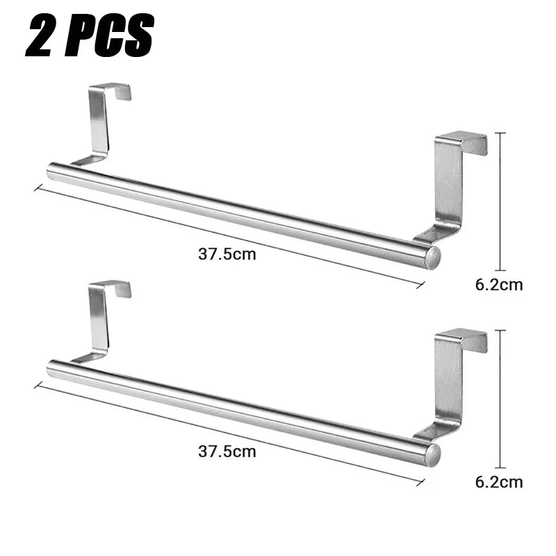 Stainless Steel Cabinet Door Towel Bar