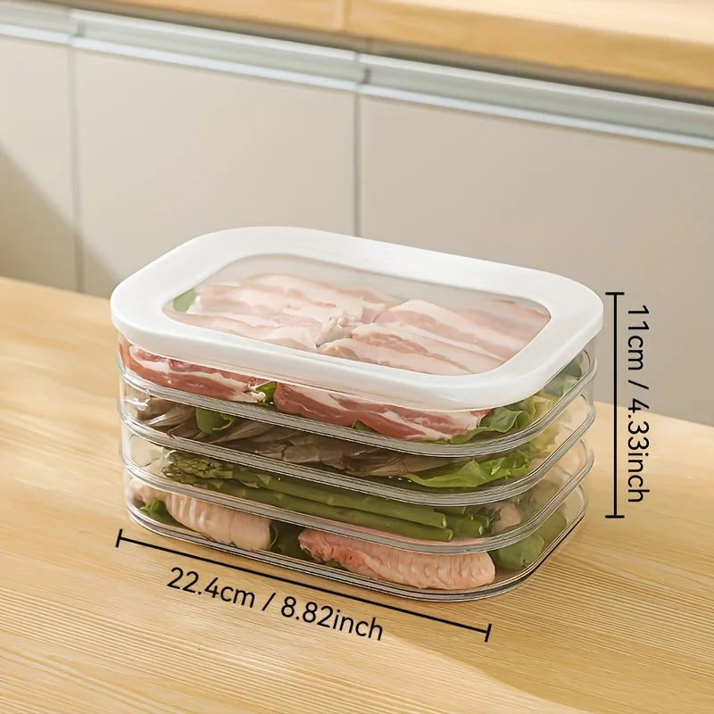 Stackable Fridge Meat Storage Container