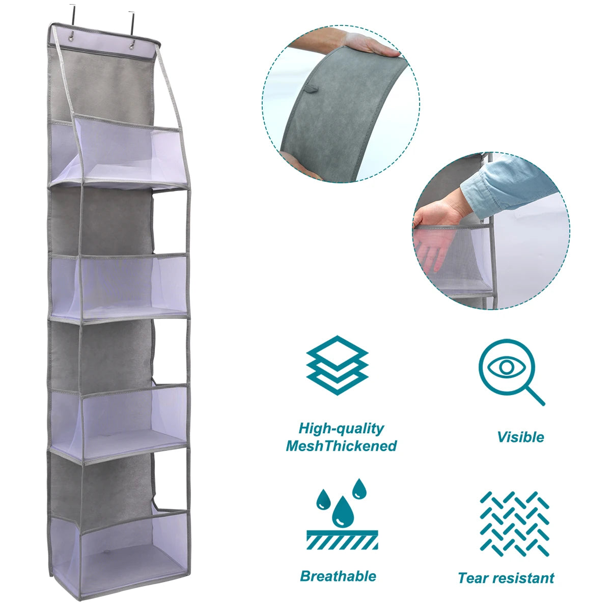 Over-Door Hanging Storage Organizer