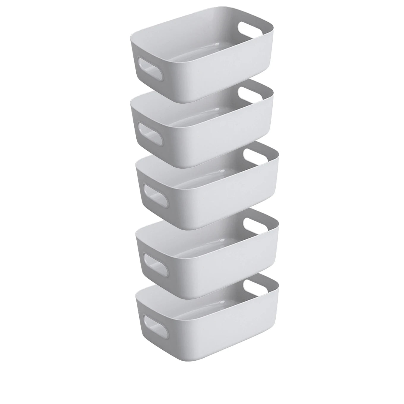5-Piece Stackable Storage Box Set