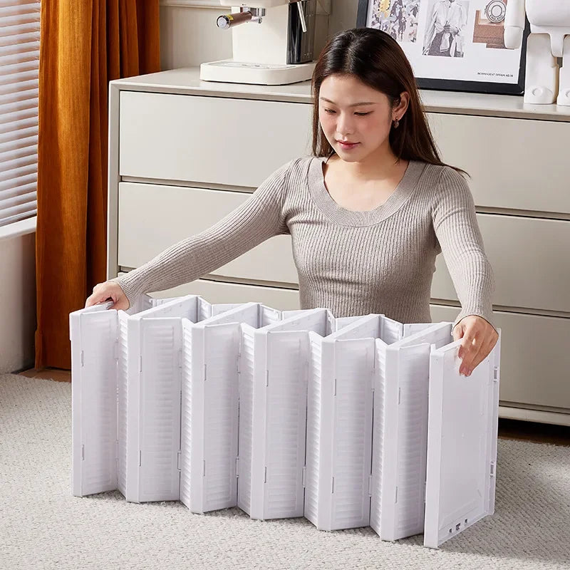 Foldable Transparent Shoe Storage Box