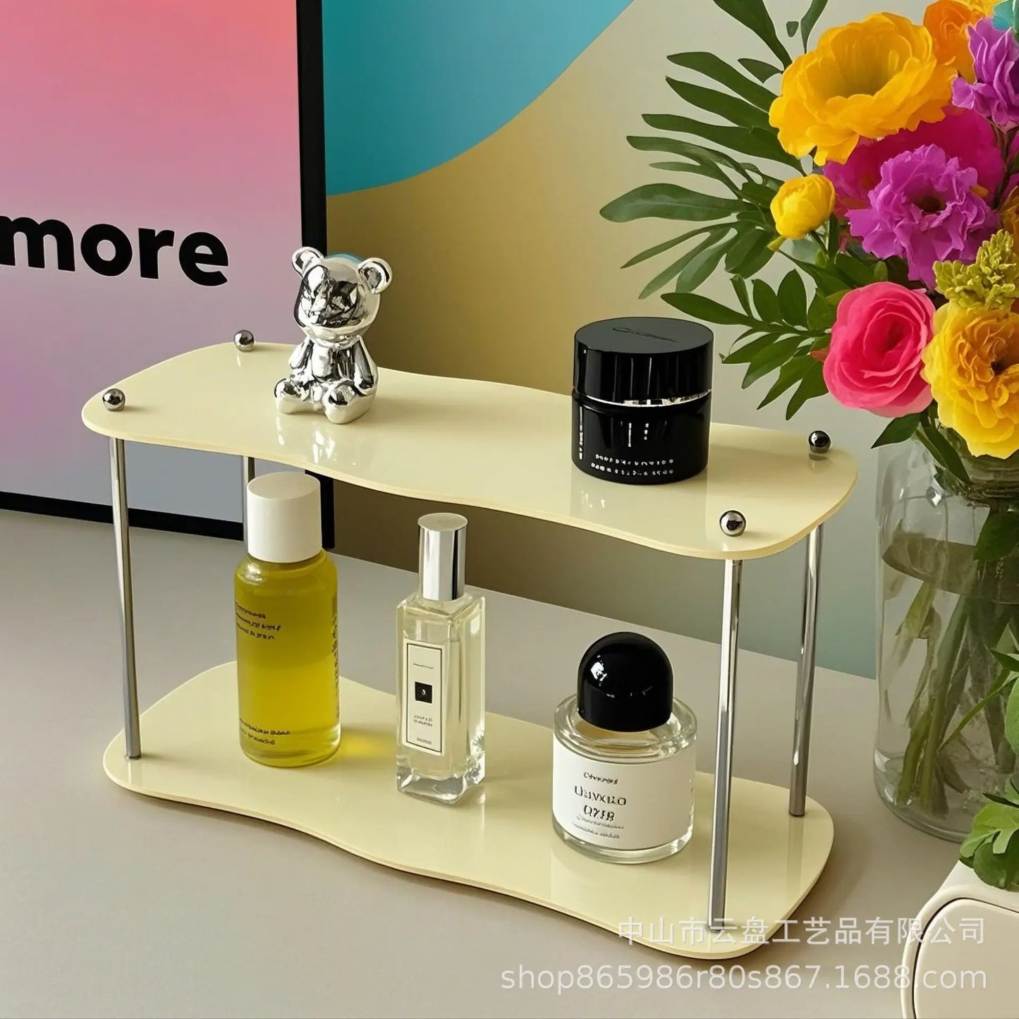 Acrylic Desktop Cup & Display Storage Rack