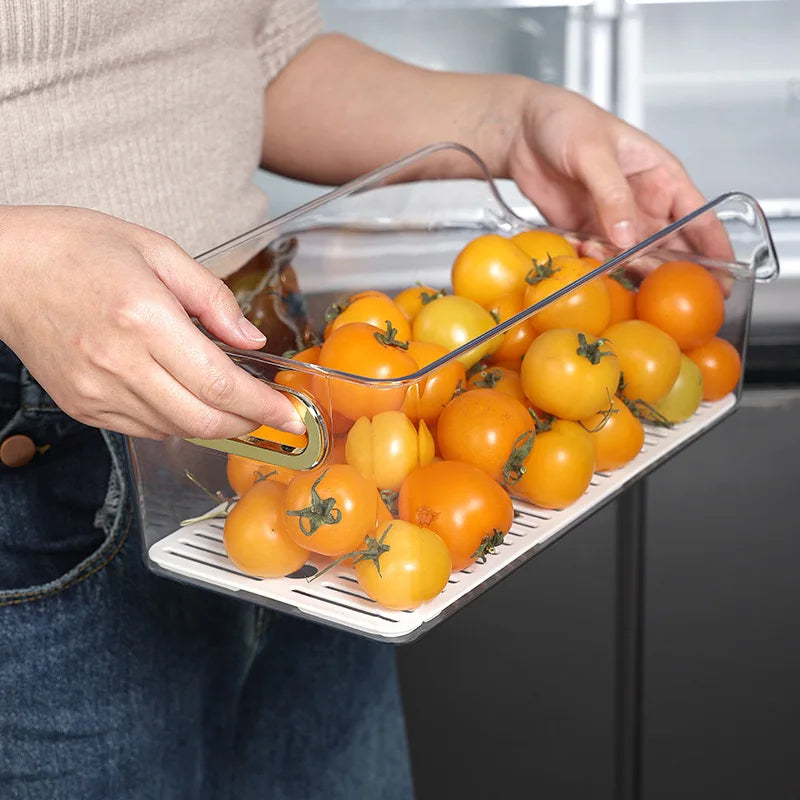 Fridge Storage Drawer Organizer Box