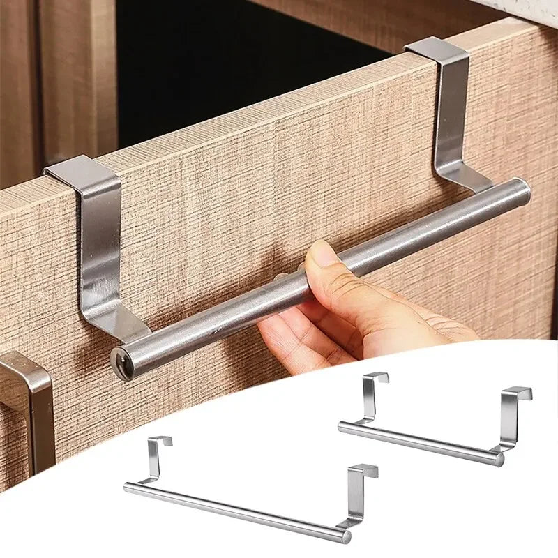 Stainless Steel Cabinet Door Towel Bar