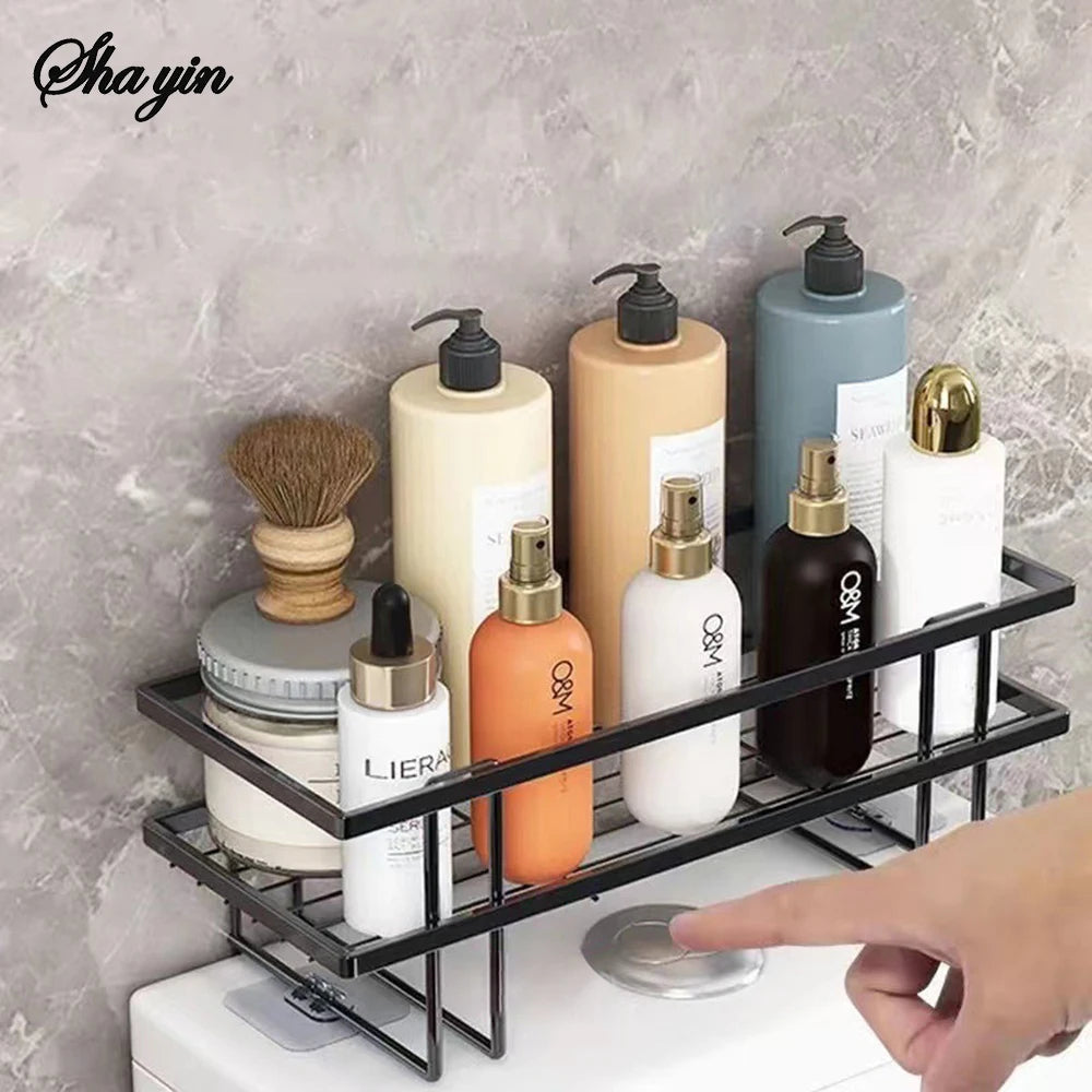 Non-Perforated Toilet Storage Rack