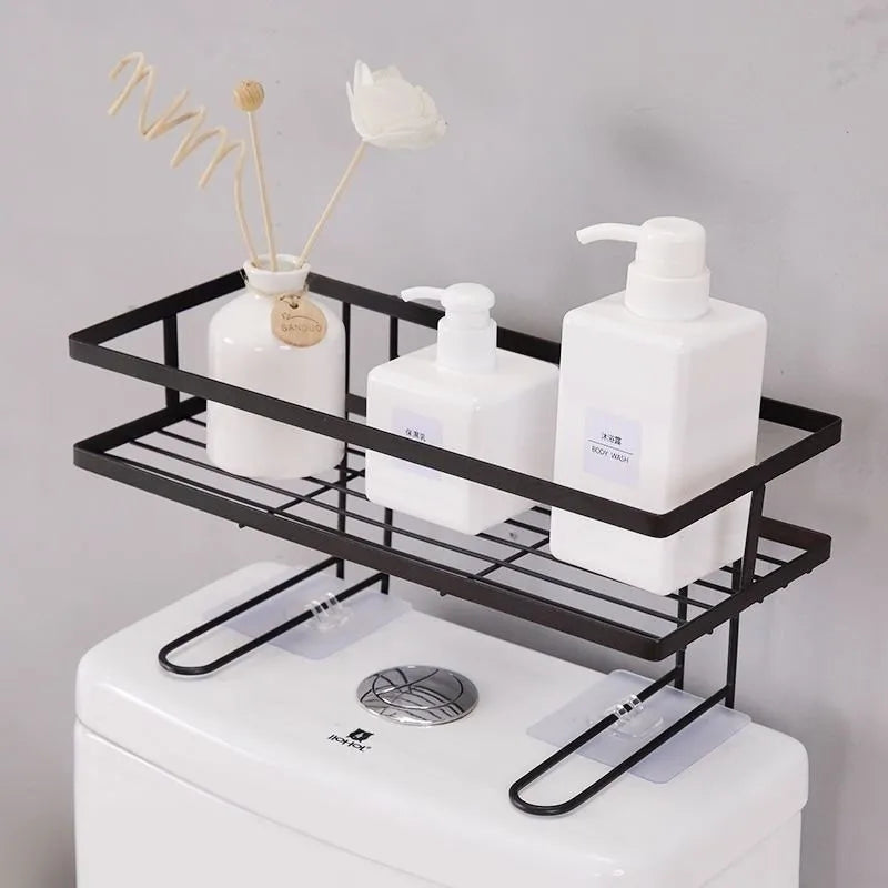 Non-Perforated Toilet Storage Rack