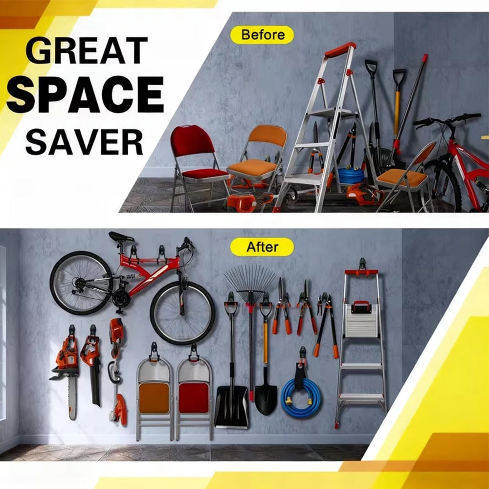 Heavy-Duty Garage Wall Mount Hook