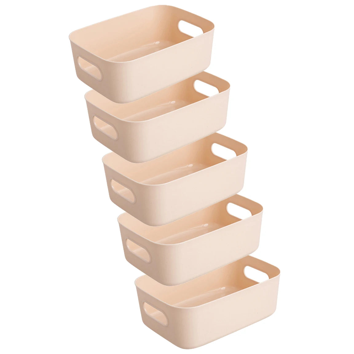 5-Piece Stackable Storage Box Set