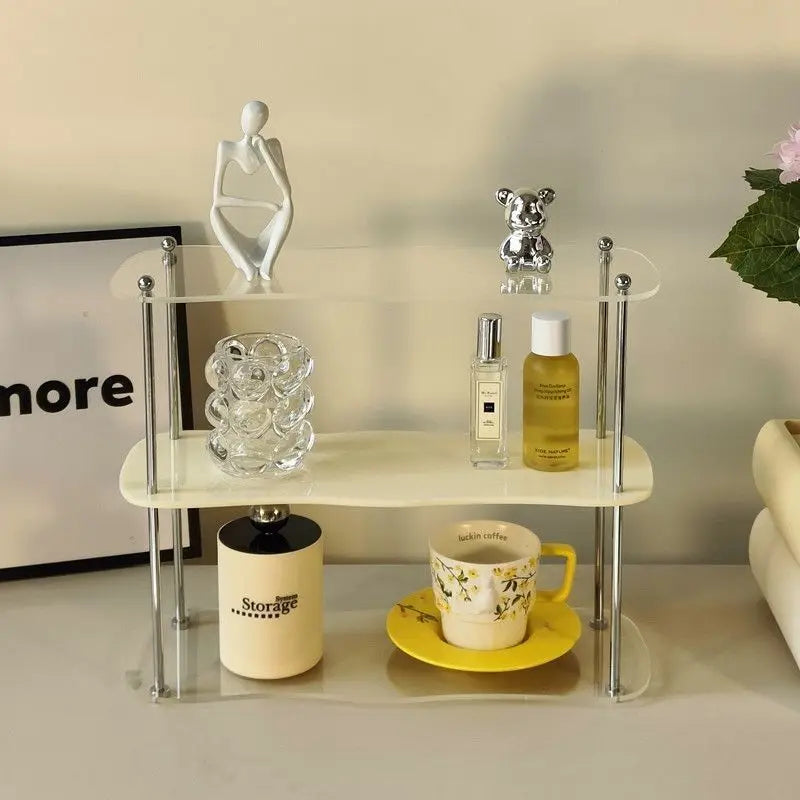 Acrylic Desktop Cup & Display Storage Rack
