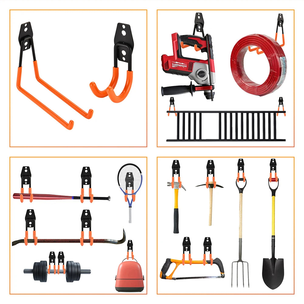 Heavy-Duty Garage Wall Mount Hook