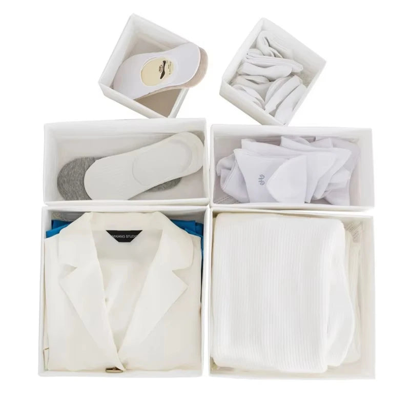 Foldable Oxford Drawer Storage Box Set