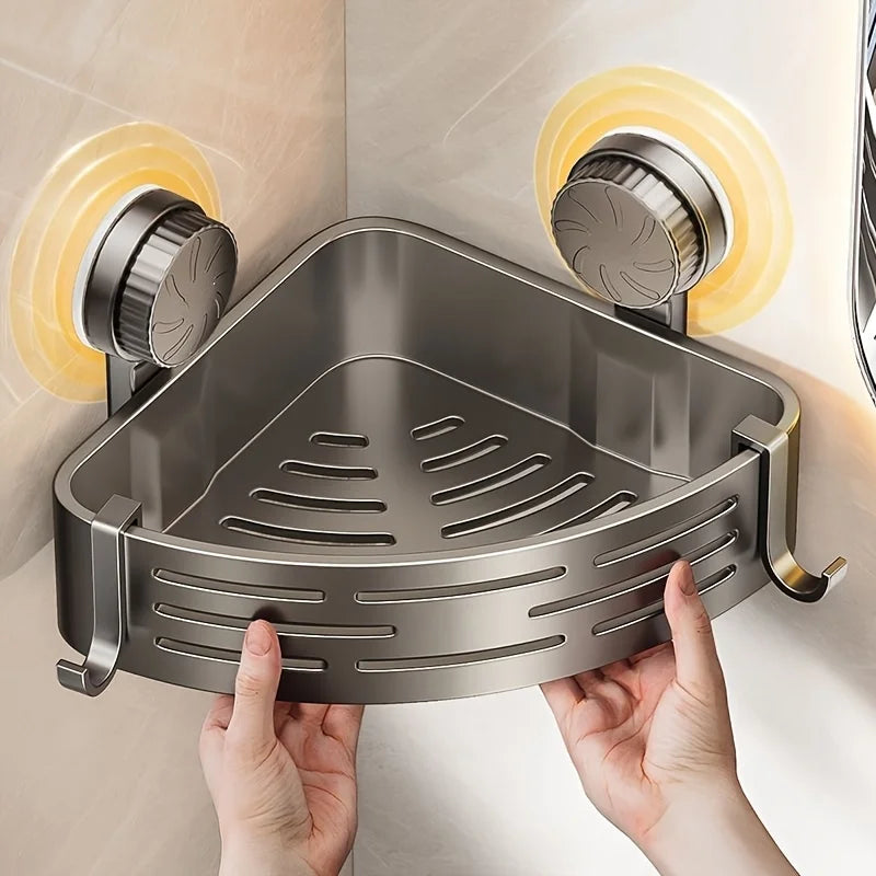 Suction Cup Bathroom Shower Rack