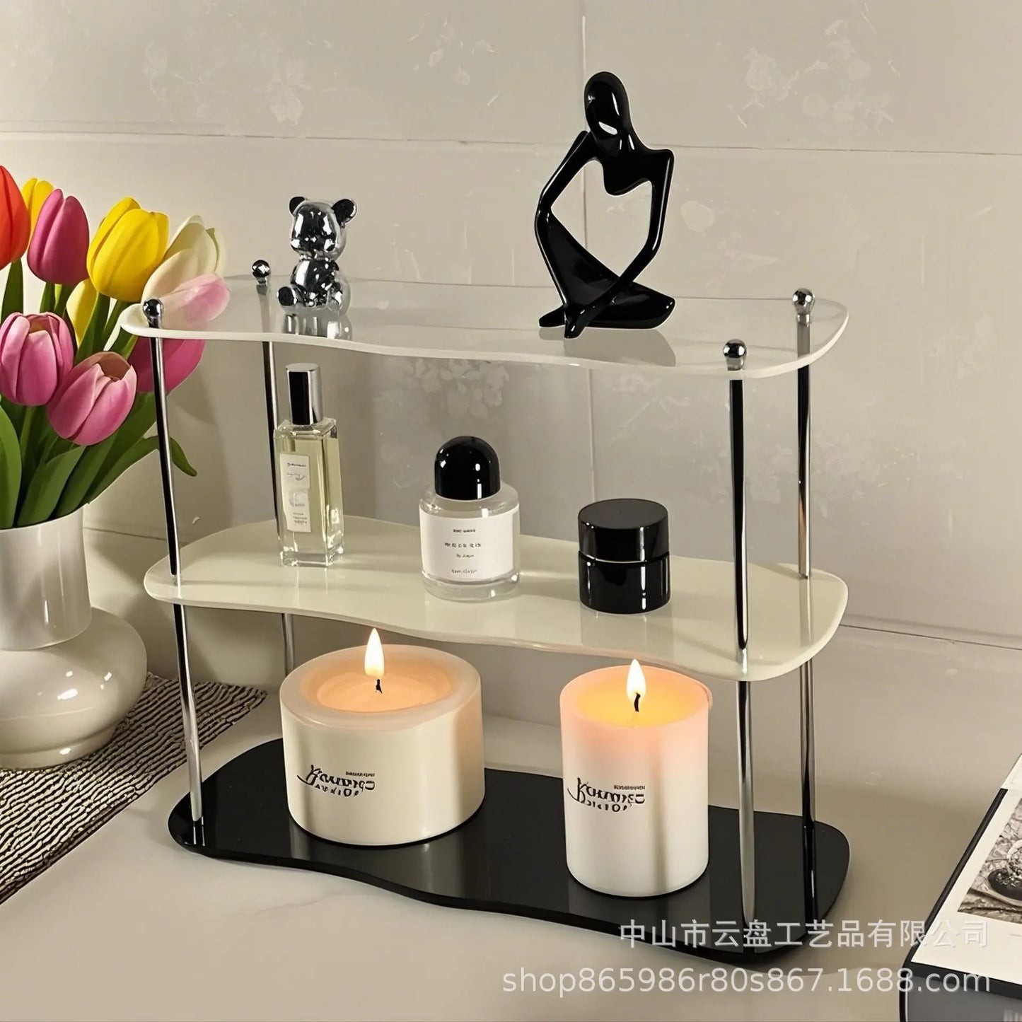 Acrylic Desktop Cup & Display Storage Rack