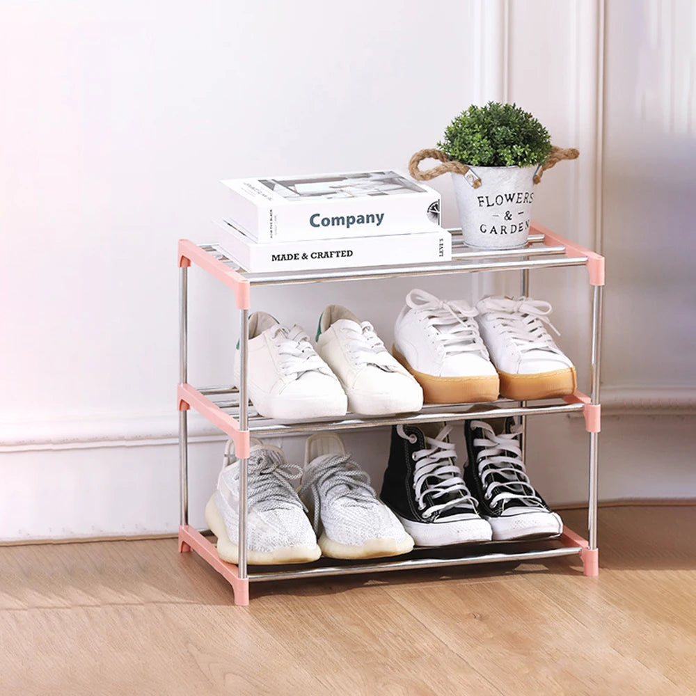 Multi-Layer Space-Saving Shoe Rack