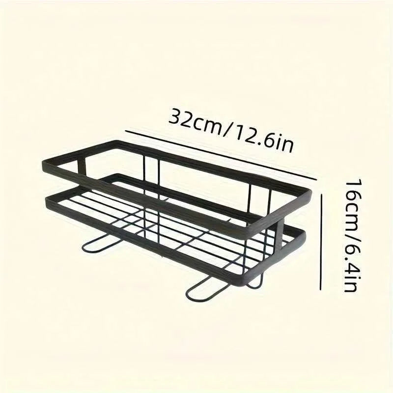 Non-Perforated Toilet Storage Rack