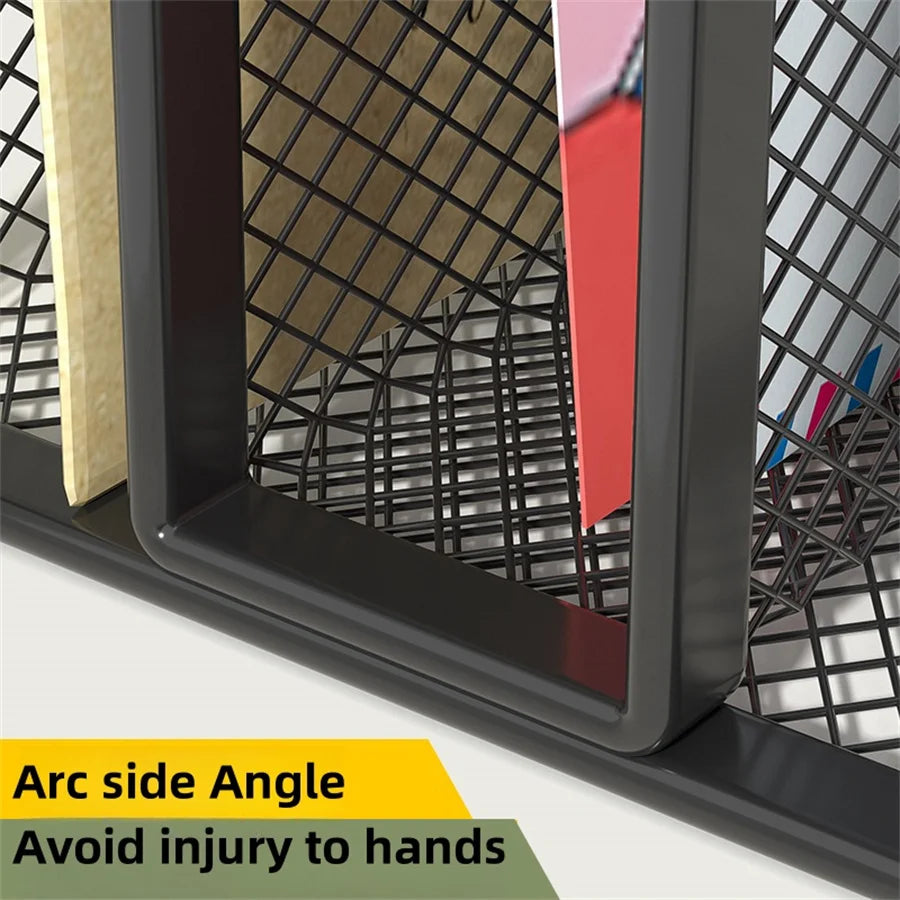 3-Layer Metal Mesh Document Tray Organizer