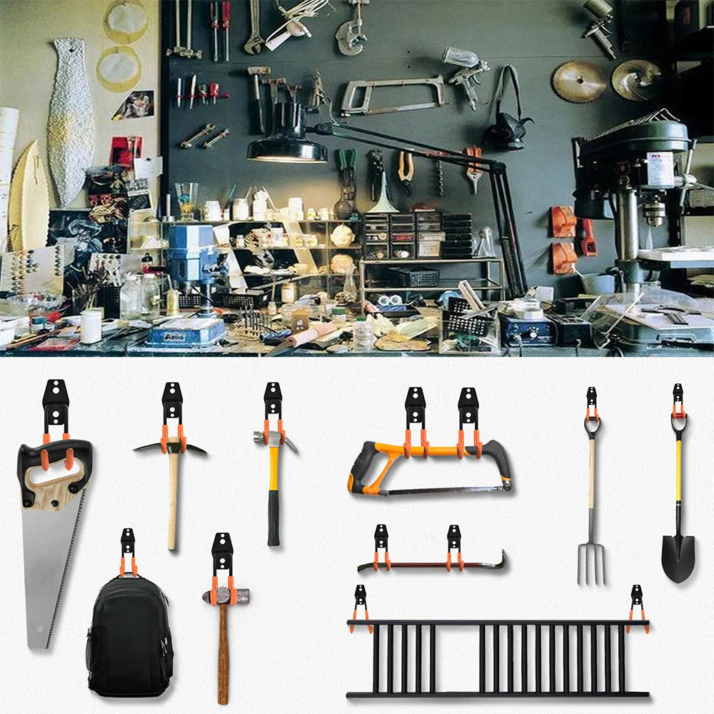 Heavy-Duty Garage Wall Mount Hook