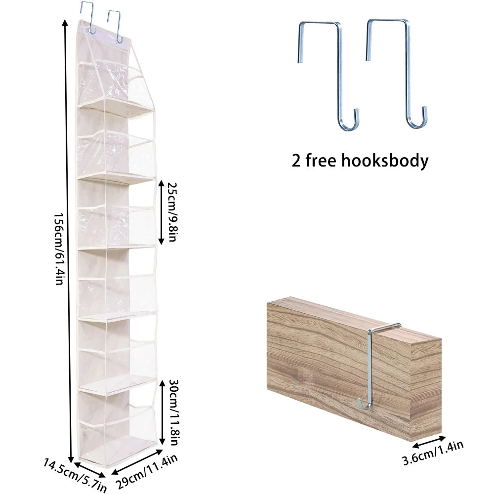 Over-Door Hanging Storage Organizer
