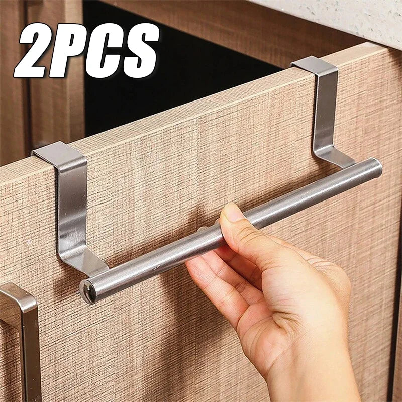Stainless Steel Cabinet Door Towel Bar