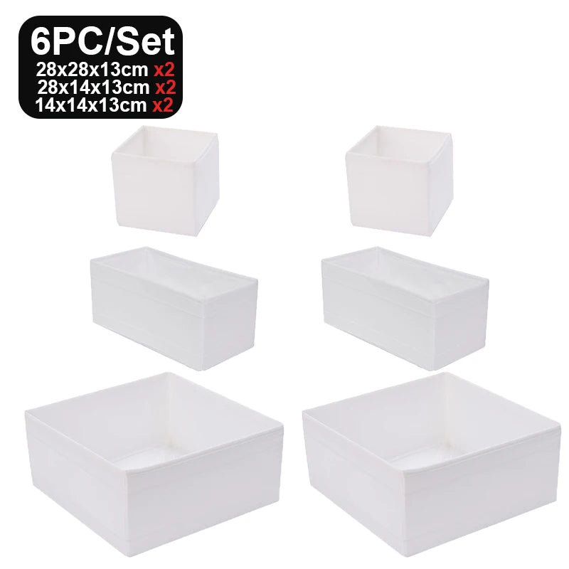 Foldable Oxford Drawer Storage Box Set