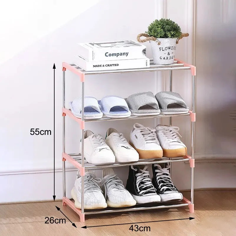 Multi-Layer Space-Saving Shoe Rack