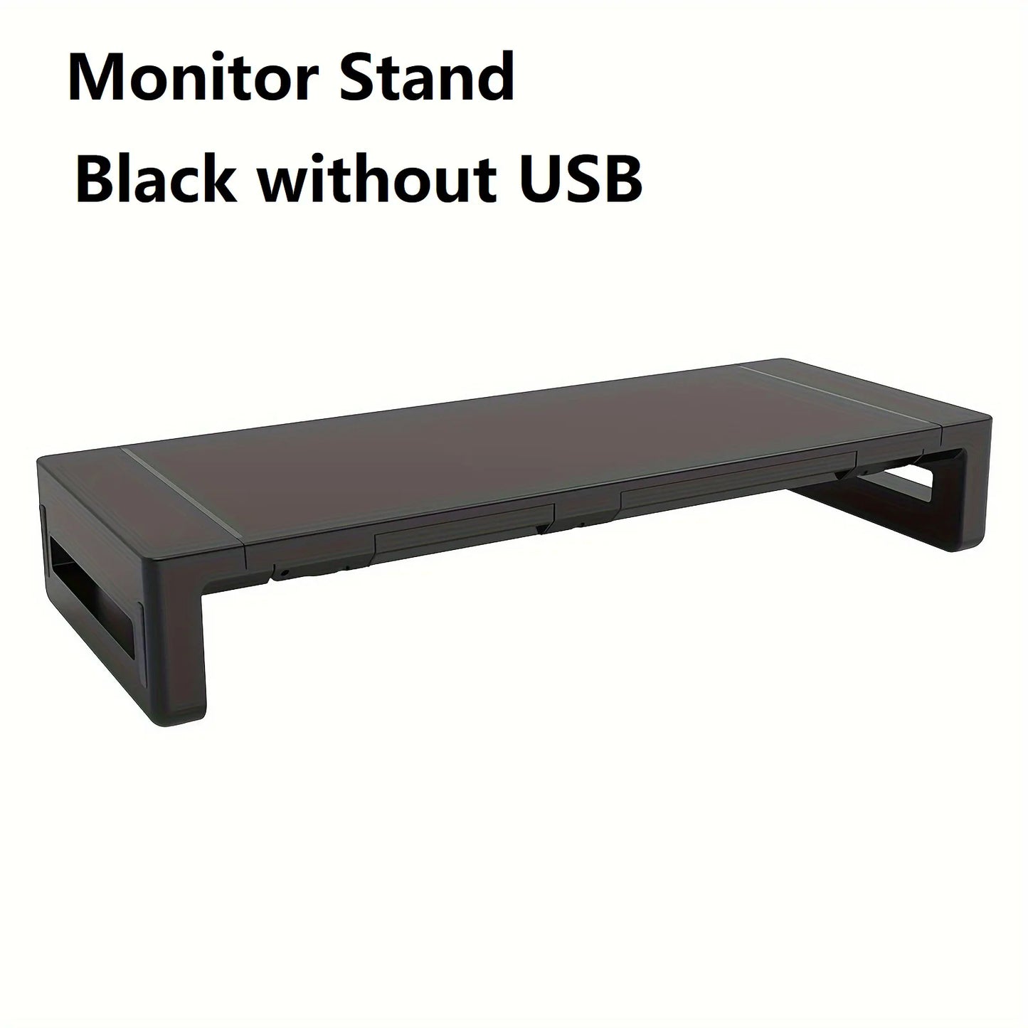 Foldable Monitor Stand Riser with Drawer