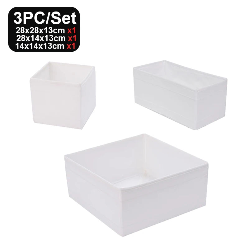 Foldable Oxford Drawer Storage Box Set