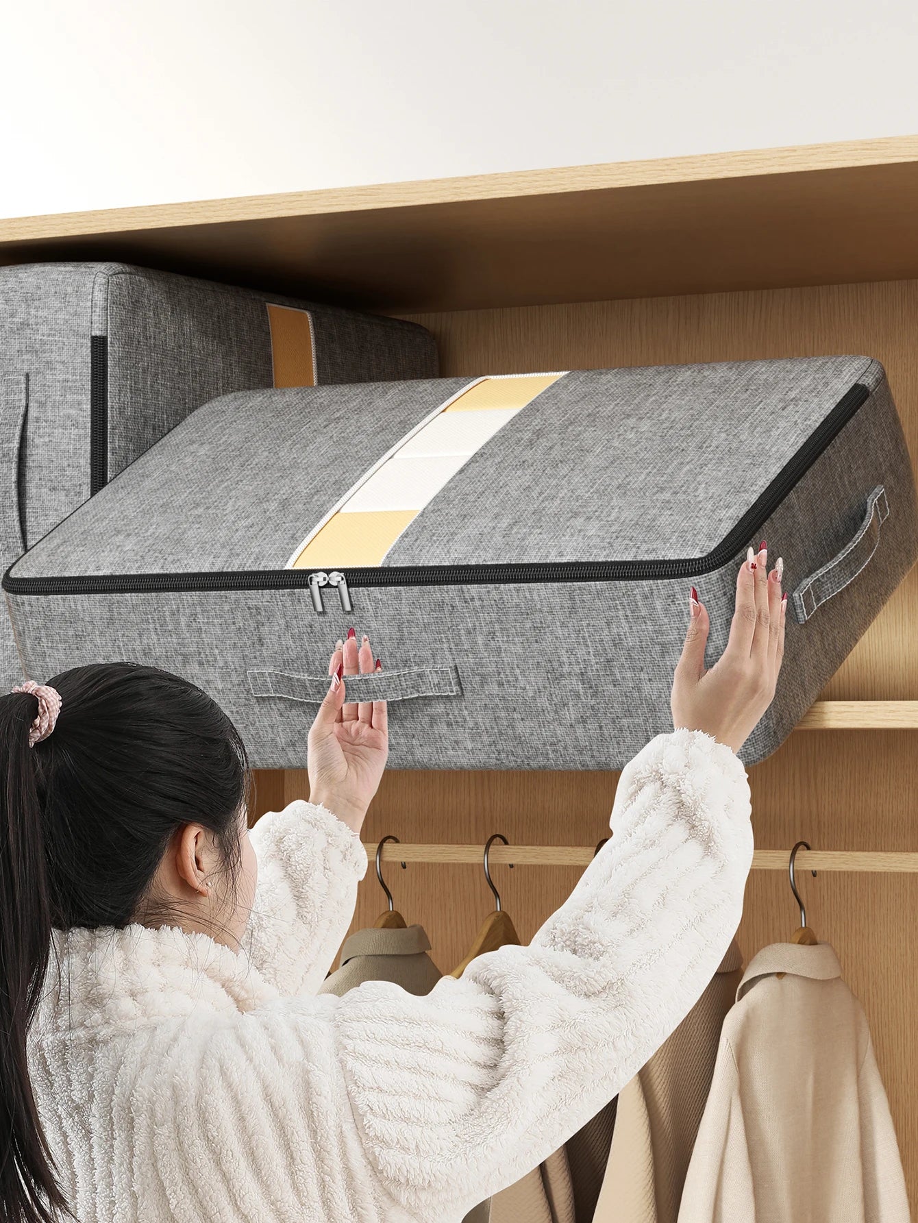 Extra-Large Underbed Clothing Storage Bag